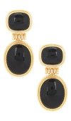 Luv Aj Midnight Mesa Drop Studs In Neutral
