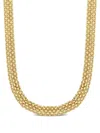 Luv Aj Multi-row Chain Necklace In Gold