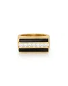 Luv Aj Panini Ring In Gold