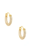 Luv Aj Pave Amalfi Huggies In 金色