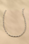 Luv Aj Pavé Link Necklace In Silver