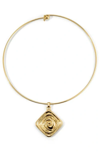 Luv Aj Seychelles Choker In Gold