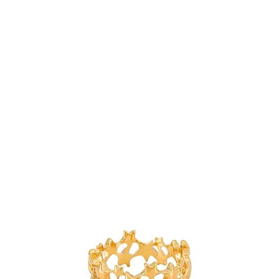 Luv Aj Stardust Band Ring In Gold