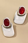 Luv Aj The Amber Honey Resin Statement Earrings In Metallic