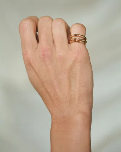 Luv Aj The Arezou Ring Set In Silver