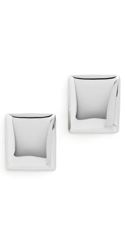 Luv Aj The Biarritz Studs Silver