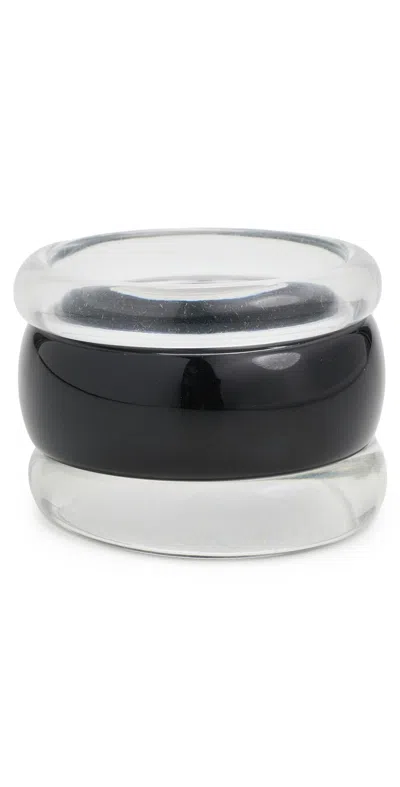 Luv Aj The Bondi Bangle Set Black