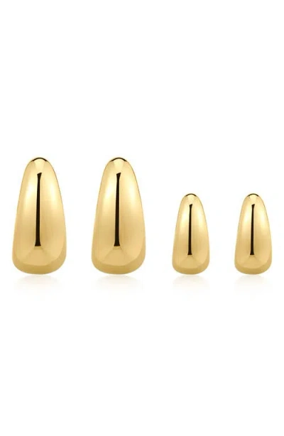 Luv Aj The Classic Claw Set Of 2 Hoop Earrings
