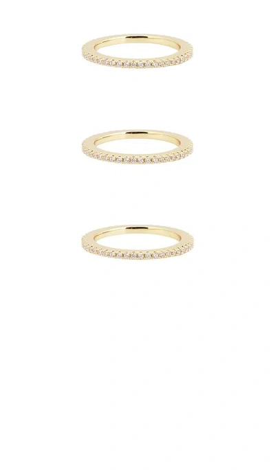 Luv Aj The Classic Pave Bands Set