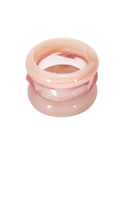 Luv Aj The Formentera Bangle Set In Multi