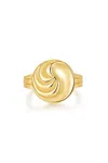 Luv Aj The Leila Ring In Gold