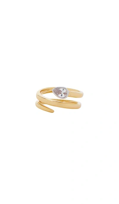 Luv Aj The Marias Coil Ring In Gold