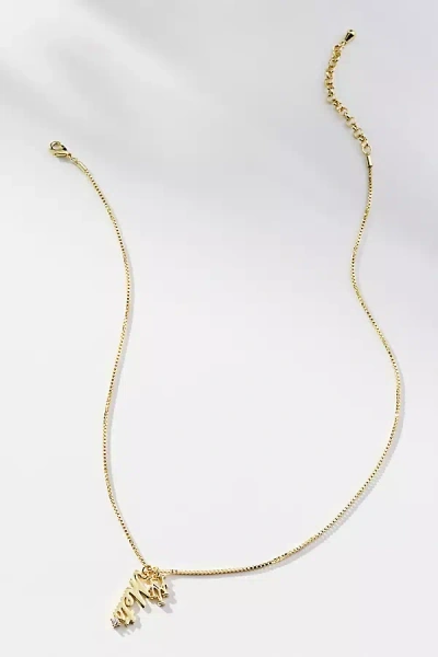 Luv Aj The Mlb Layered Nameplate Necklace In Gold