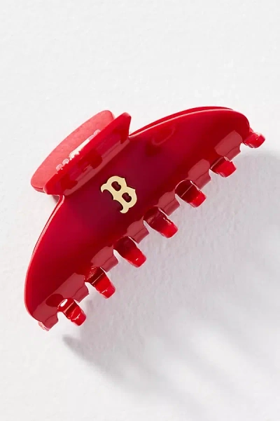 Luv Aj The Mlb Team Logo Charm Hair Claw Clip In Red