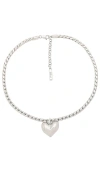 LUV AJ THE MOLTEN HEART STATEMENT NECKLACE