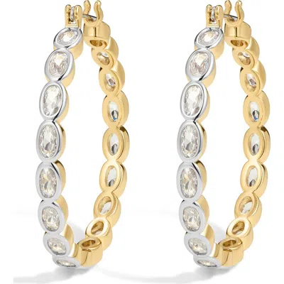 Luv Aj The Palais Eternity Hoop Earrings In Gold