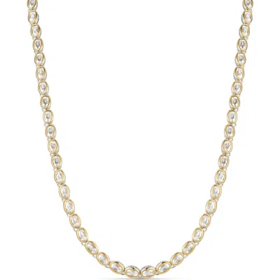 Luv Aj The Palais Tennis Necklace In Gold
