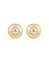 Luv Aj The Pearl Statement Studs In Gold