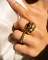 Luv Aj The Royale Stone Signet Ring In Silver