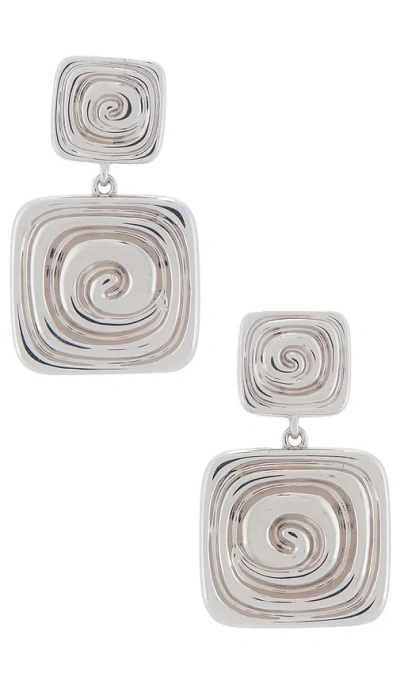 Luv Aj The Seychelles Statement Earrings In Silver
