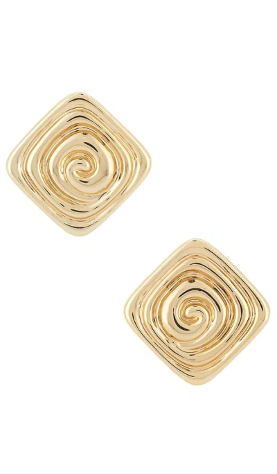 Luv Aj The Seychelles Studs In Gold
