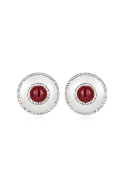 Luv Aj The Shiraz Studs In Red