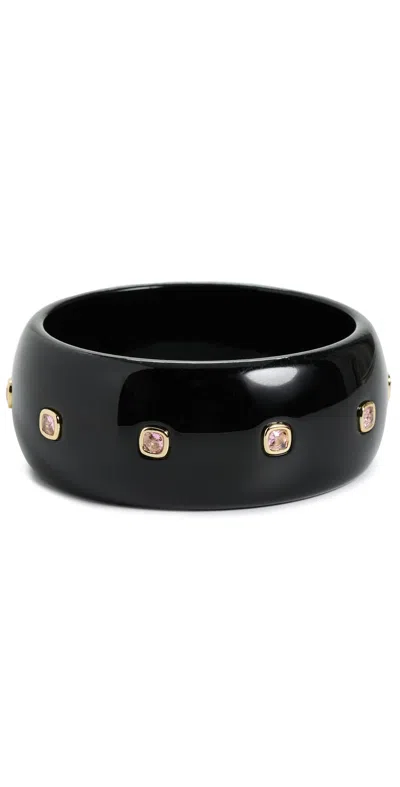 Luv Aj The St. Lucia Lucite Bangle Gold