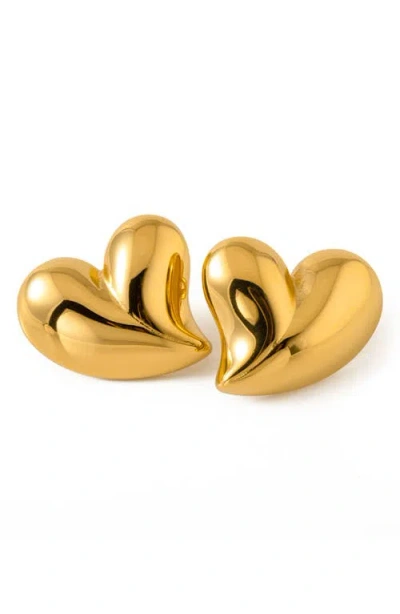 Luv Aj The Sweetzer Drop Earrings In Gold