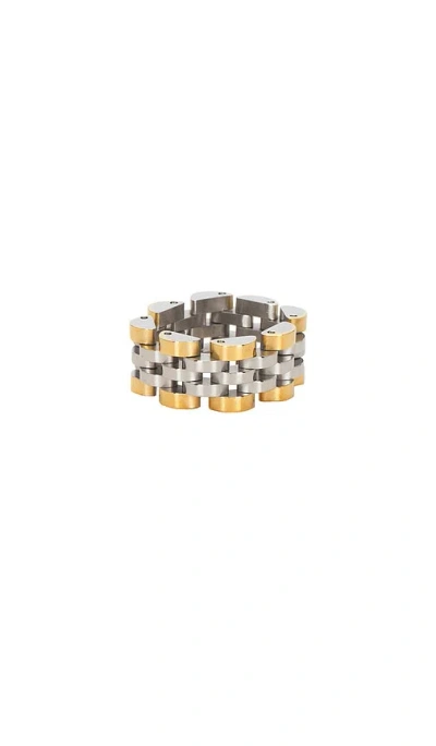 Luv Aj The Two Tone Timepiece Ring