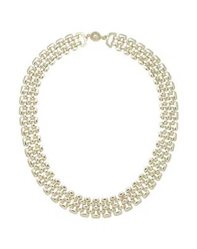 Luv Aj Woman Necklace Gold Size - Brass