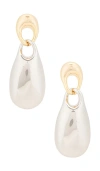 Luv Aj X Dezi Globby Chain Link Double Earrings In 골드