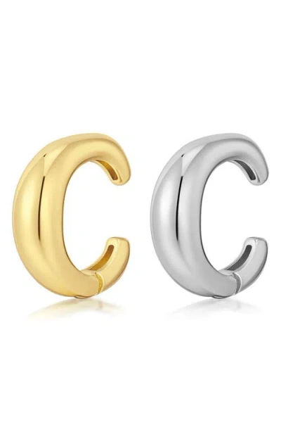 Luv Aj X Dezi The Two-tone Hinge Ear Cuff Set