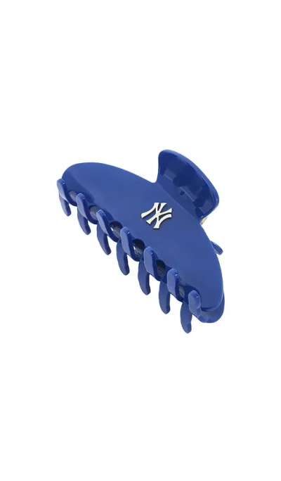 Luv Aj Yankees Charm Hair Clip In Blue