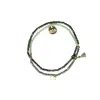 Luv & Bart Emma Bracelet Moss/seafoam In Green