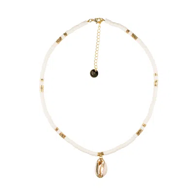 Luv & Bart Havana Necklace In Burgundy