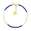 Luv & Bart Sam Anklet Blue