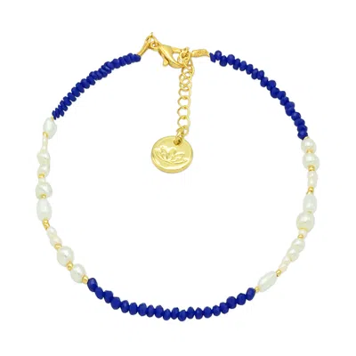 Luv & Bart Sam Anklet Blue