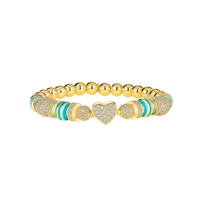 Luv & Bart Shiv Bracelet In Gold