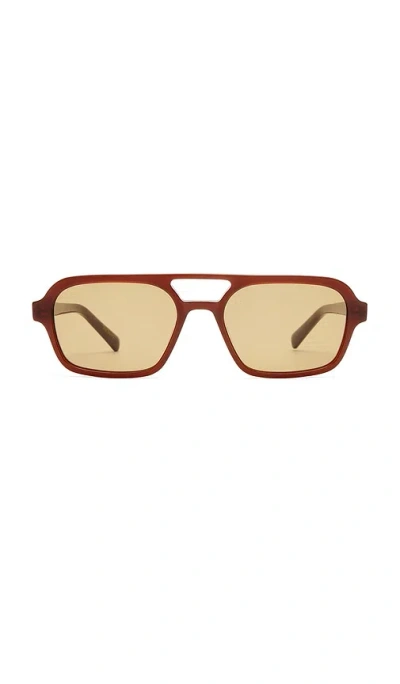 Luv Lou The Dusty Sunglasses In Orange