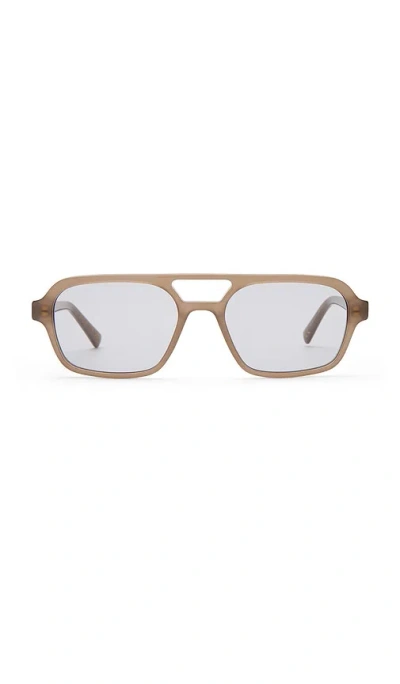 Luv Lou The Dusty Sunglasses In Metallic