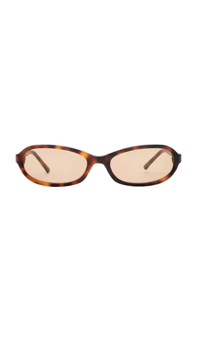 Luv Lou The Elcie Sunglasses In Brown