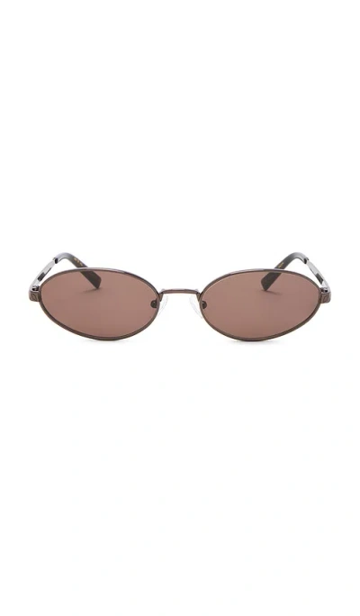 Luv Lou The Kendall Sunglasses In Brown
