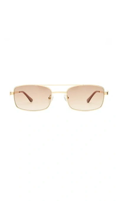 Luv Lou The Rocky Sunglasses In Neutral
