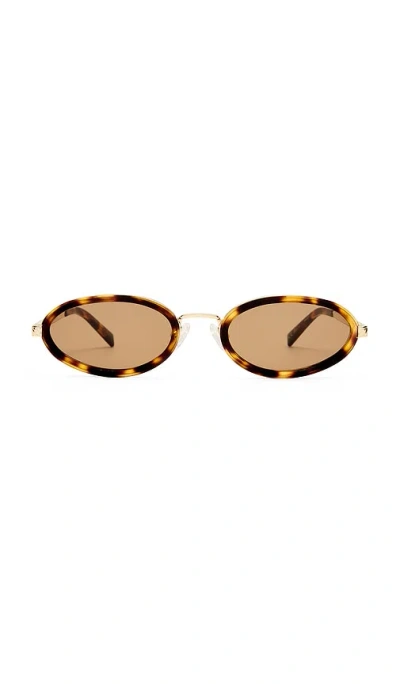 Luv Lou The Sage Sunglasses In Brown