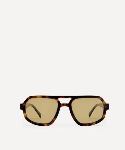Luv Lou Women's Banks Aviator Sunglasses