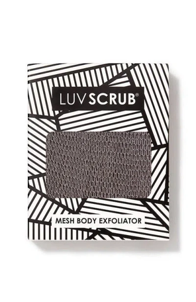Luv Scrub Clean Slate Mesh Body Exfoliator In Multi