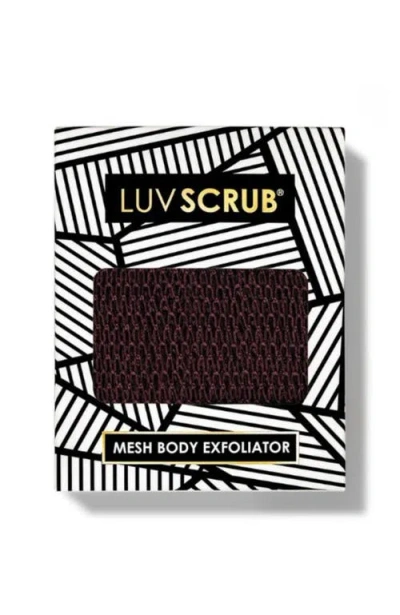 Luv Scrub Crush Mesh Body Exfoliator In Multi