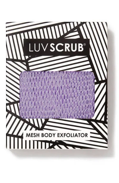 Luv Scrub ® Mesh Body Exfoliator In Transparent