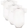 Luvable Friends 3pk Bodysuits In White