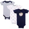 Luvable Friends Cotton Preemie Bodysuits In Multi